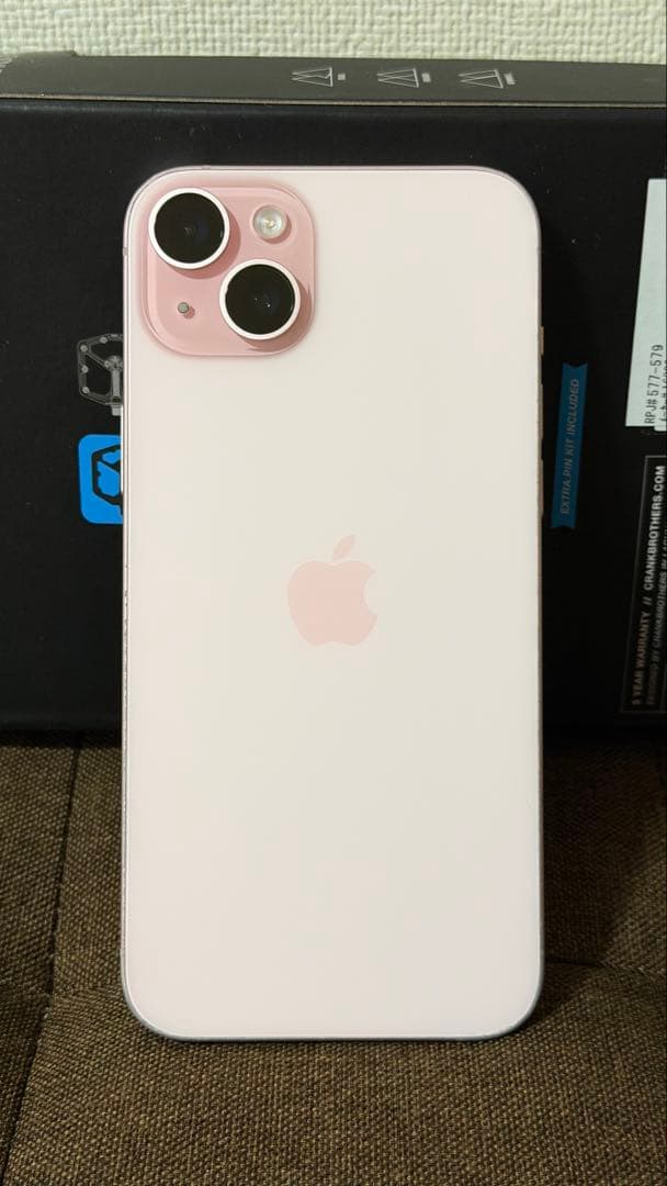 iPhone15Plus 128GB ピンク　箱有り