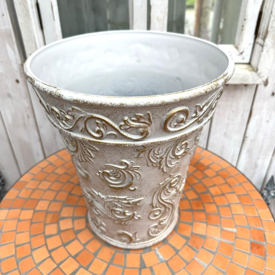 プランター 鉢 セット お得 植木鉢 鉢 ガーデニング 園芸 ゴールド ホワイト