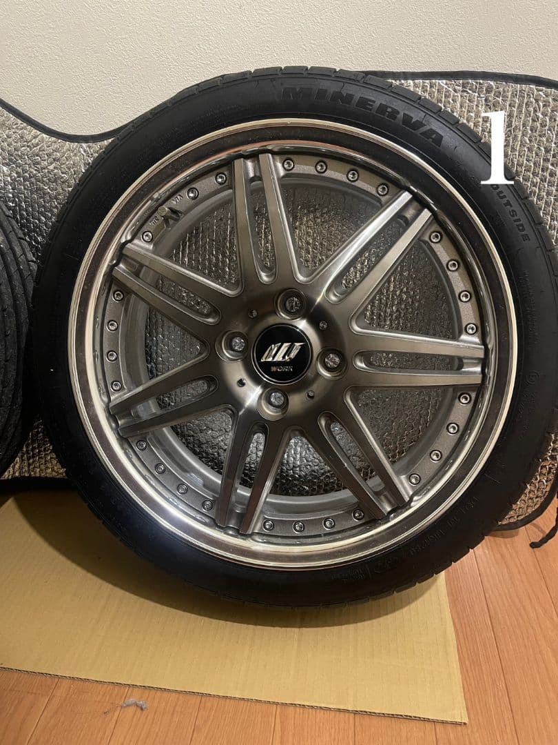 WORK 16インチ ホイールセット MINERVAタイヤ