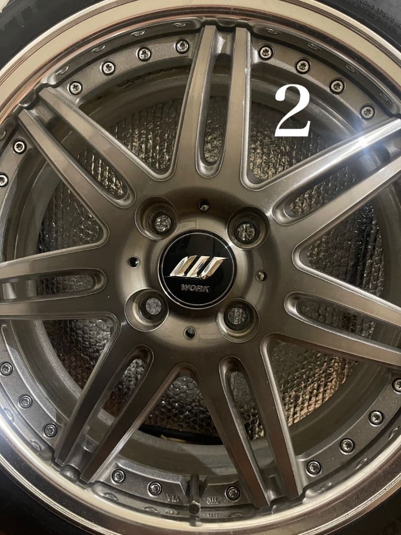 WORK 16インチ ホイールセット MINERVAタイヤ