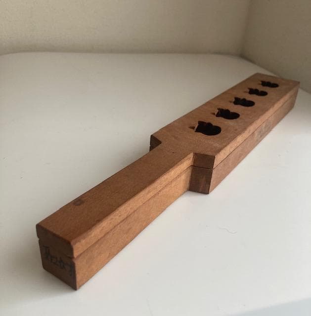 古道具　木型　干菓子　朝顔　アサガオ　花　高松いちはら