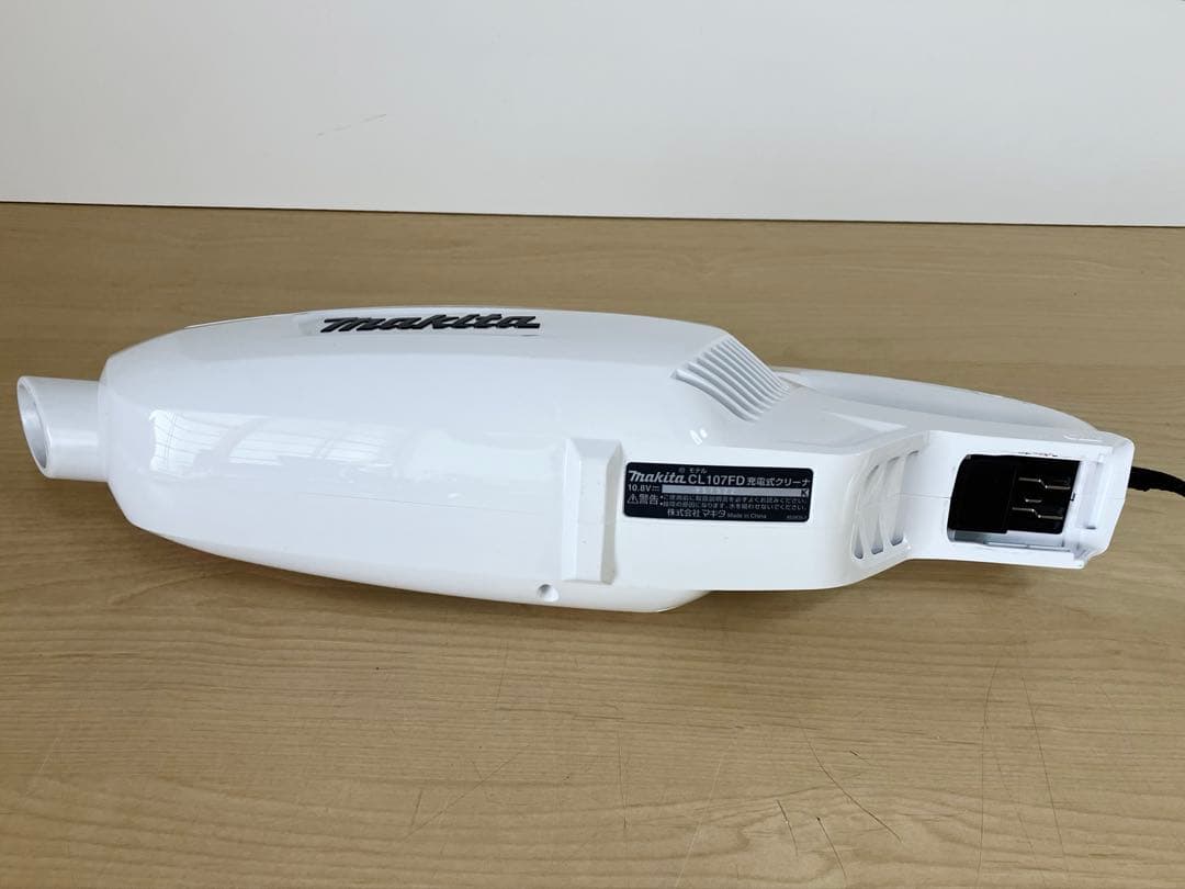 【稼働品】マキタ 充電式クリーナー CL107FD 充電器 バッテリー付き掃除機