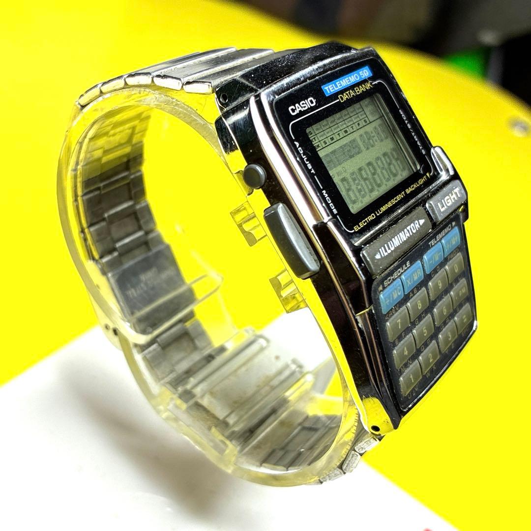 CASIO DATA BANK TELEMEMO50 腕時計