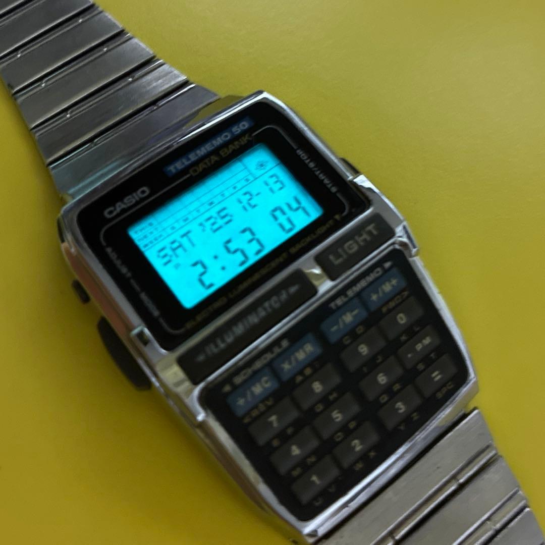 CASIO DATA BANK TELEMEMO50 腕時計
