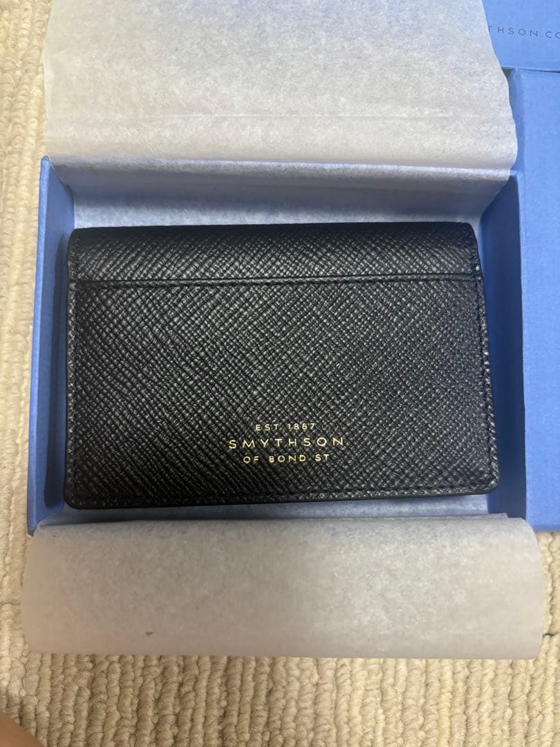 SMYTHSON ブラック名刺入れ