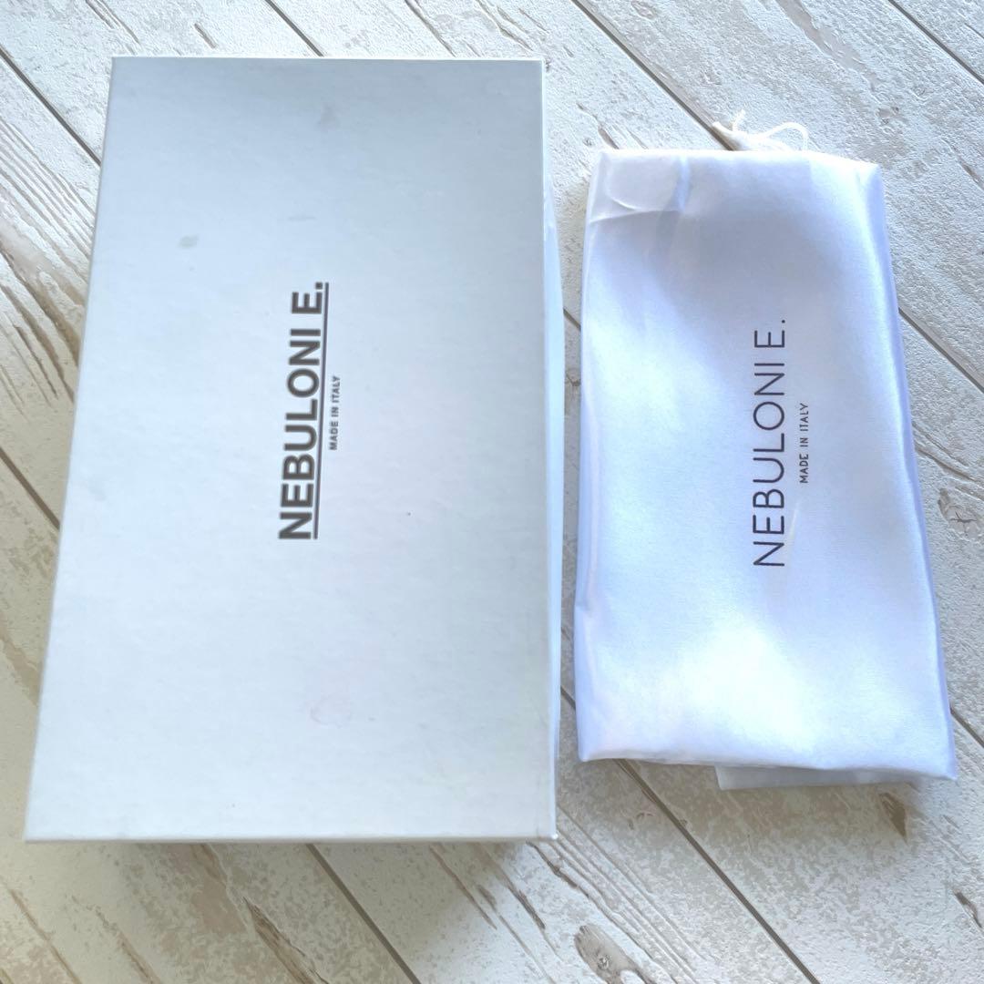 NEBULONI E. ゴールド ポインテッドトゥミュール