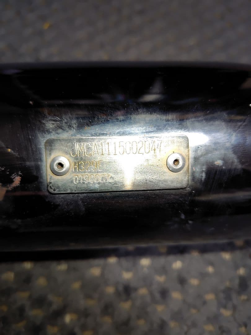 デイトナ　SR400　キャプトンマフラー