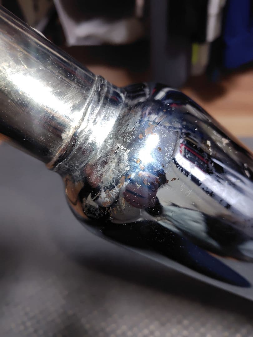 デイトナ　SR400　キャプトンマフラー