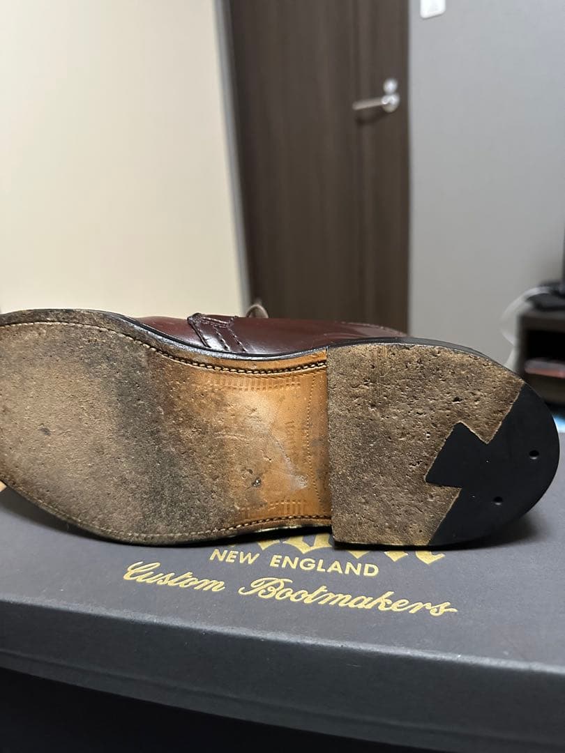 Alden 1339 ブラウン チャッカブーツ 7D