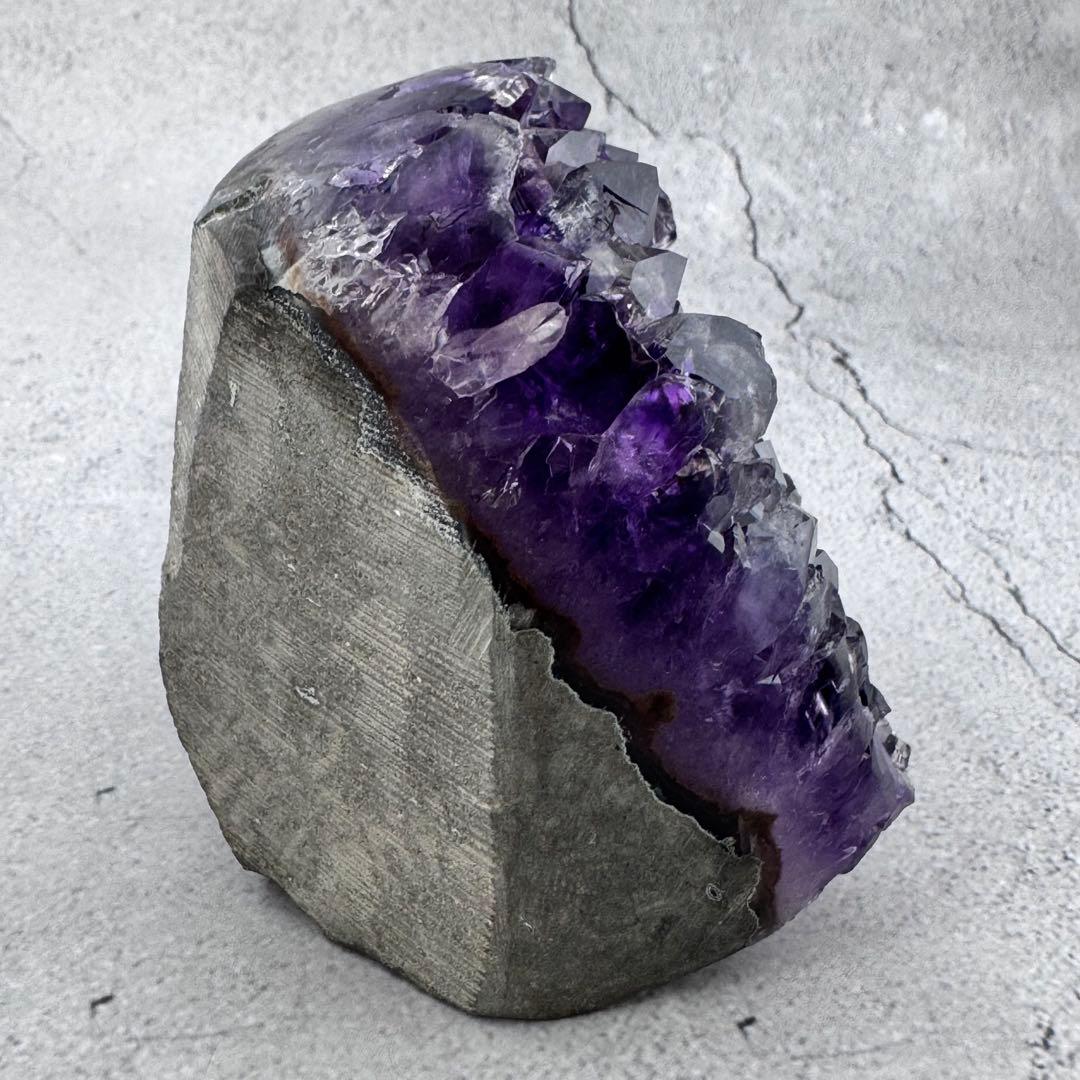 G-103アメジストクラスター ドーム 原石 天然石 パワーストーン　インテリア