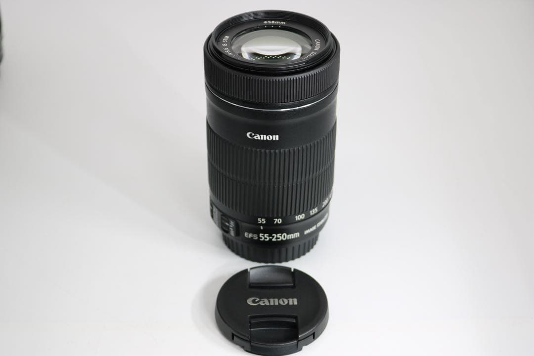 新品級 【Canon EF-S 55-250mm IS STM】 望遠レンズ
