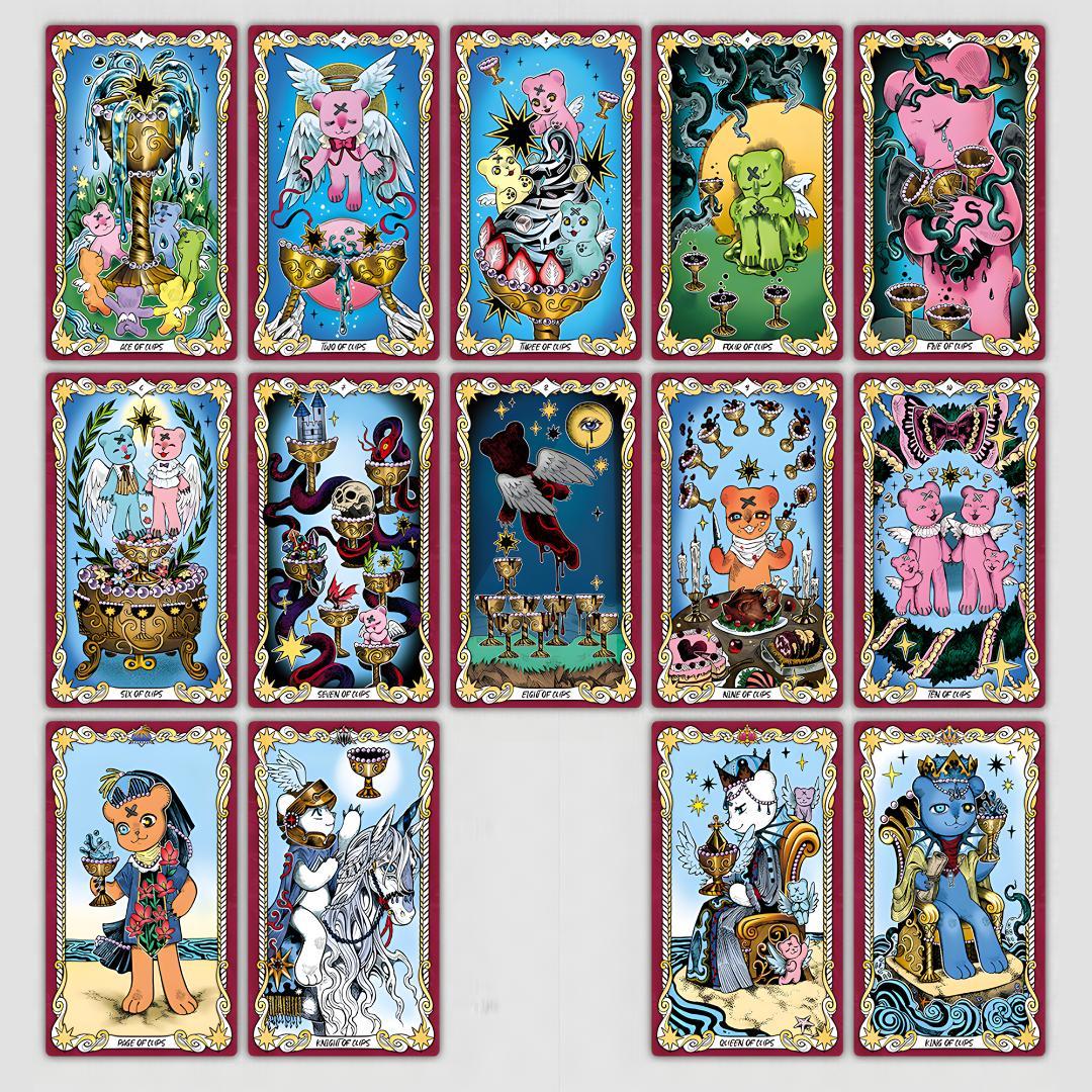 【正規品タロットカード】レア✨クラウドファンディング完売✨封印されたクマタロット