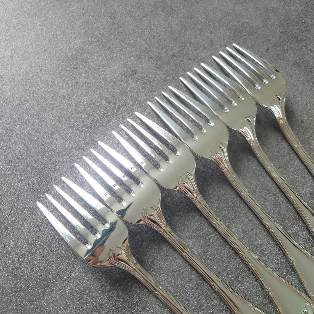希少 美品 クリストフル リュバン サラダフォーク 6点