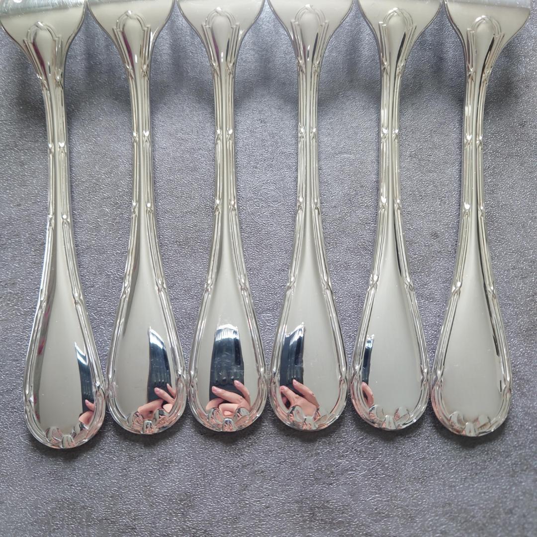 希少 美品 クリストフル リュバン サラダフォーク 6点