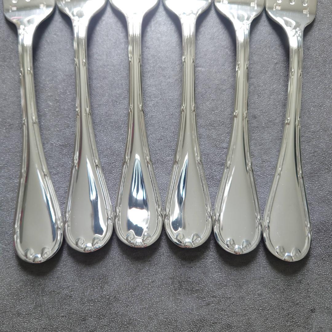希少 美品 クリストフル リュバン サラダフォーク 6点