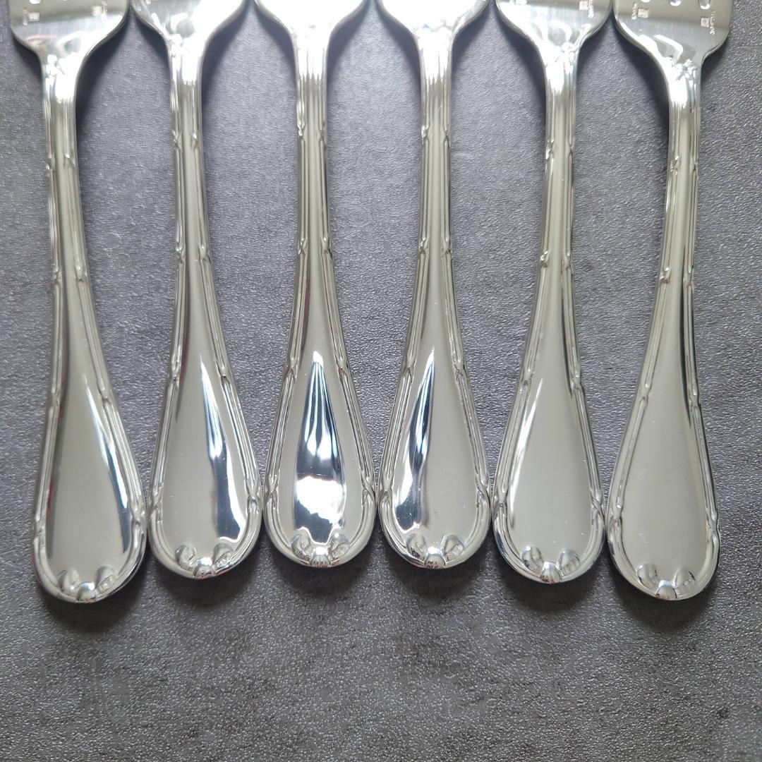 希少 美品 クリストフル リュバン サラダフォーク 6点