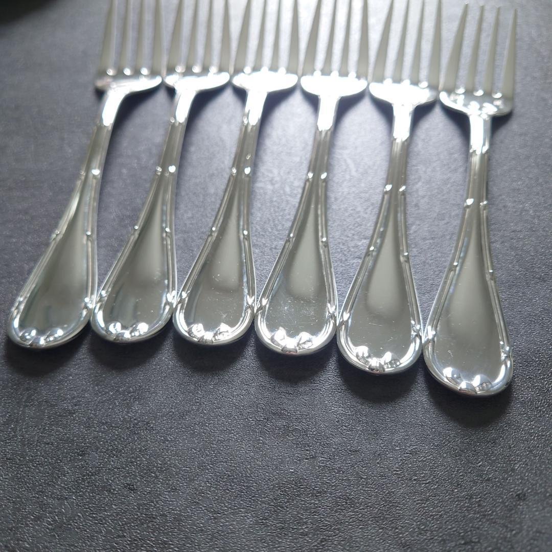 希少 美品 クリストフル リュバン サラダフォーク 6点
