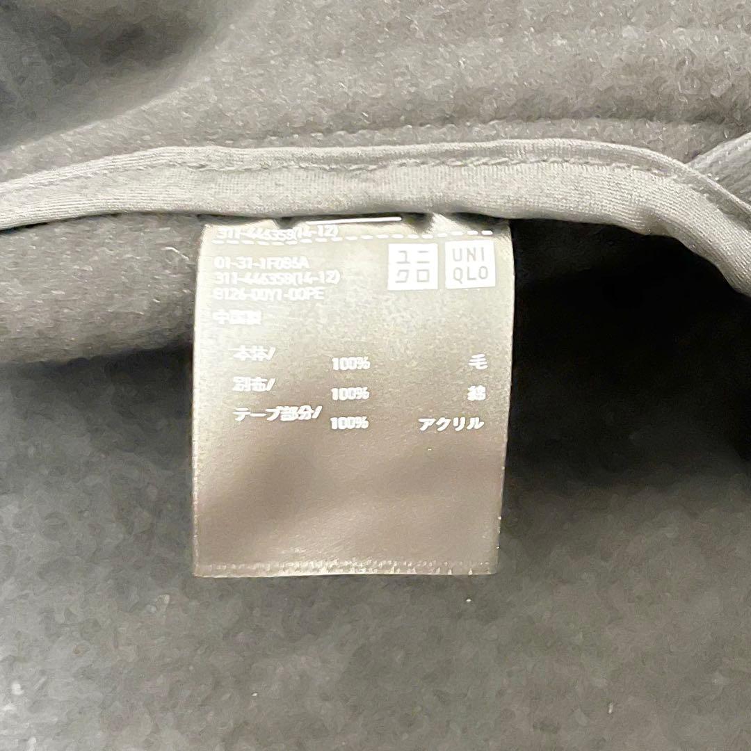 ✨新品タグ付✨ユニクロ+J ウールオーバーサイズダッフルコート ブラック XL