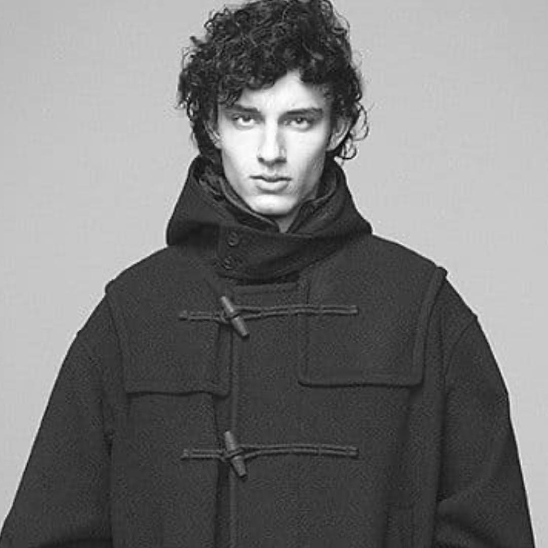 ✨新品タグ付✨ユニクロ+J ウールオーバーサイズダッフルコート ブラック XL