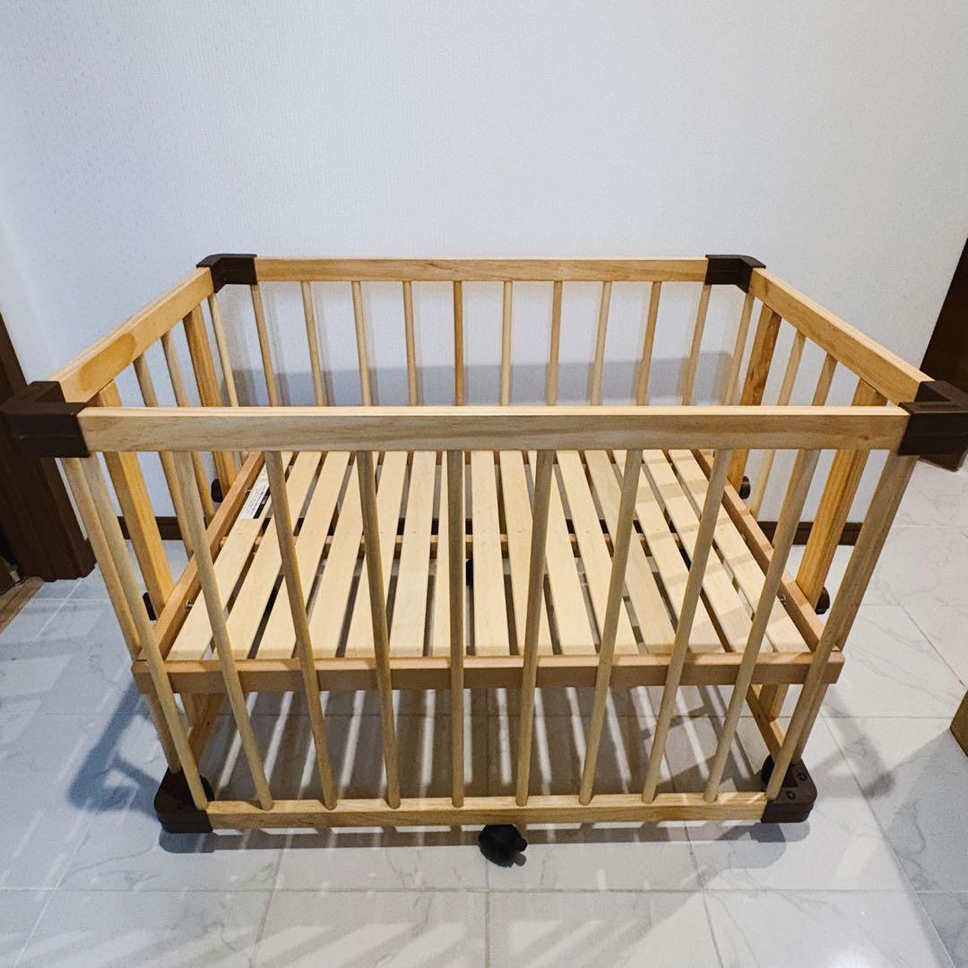 【♡送料込♡】ファルスカ　ベビーベッド ミニジョイントベッドネオ⭐︎