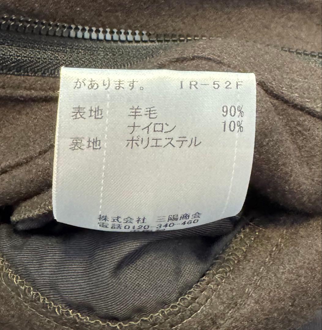 ブラックレーベル クレストブリッジ 羊毛 モッズ コート 2way