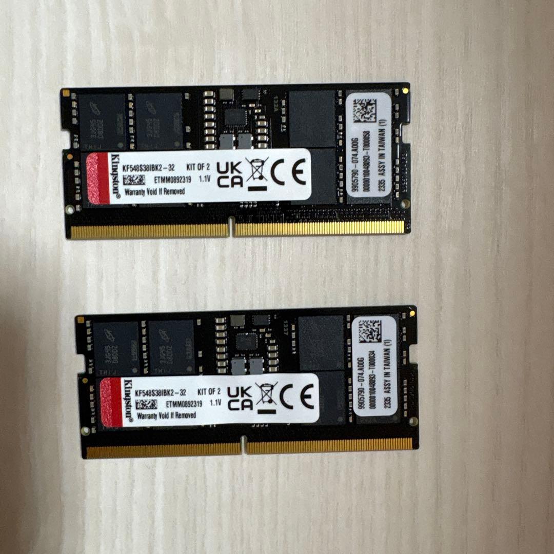 メモリー Kingston FURY IMPACT DDR5 32GB (2x16GB)
