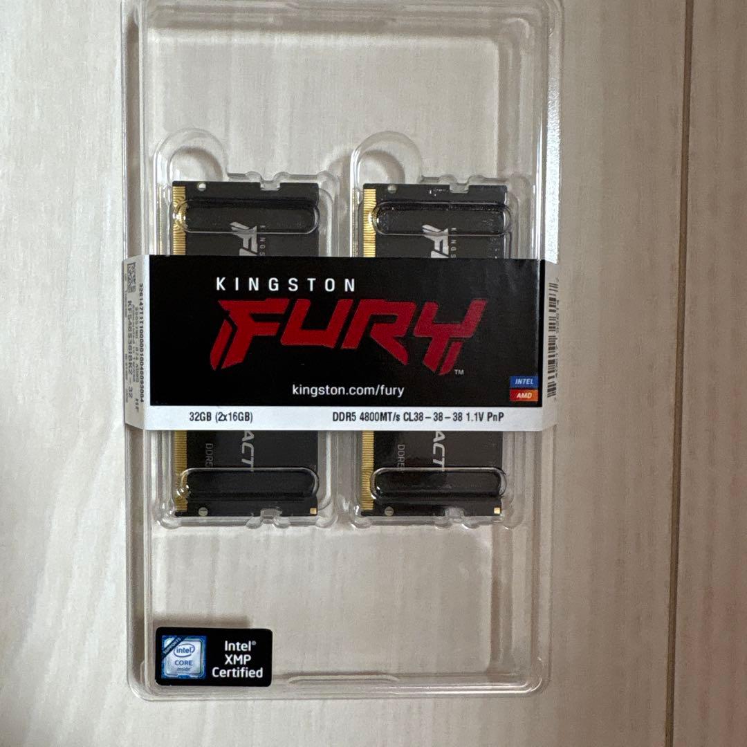 メモリー Kingston FURY IMPACT DDR5 32GB (2x16GB)