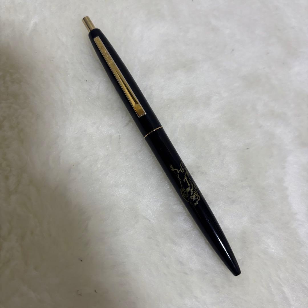 【希少 美品】イルビゾンテ ペンケース レザー ブラック ペンセット