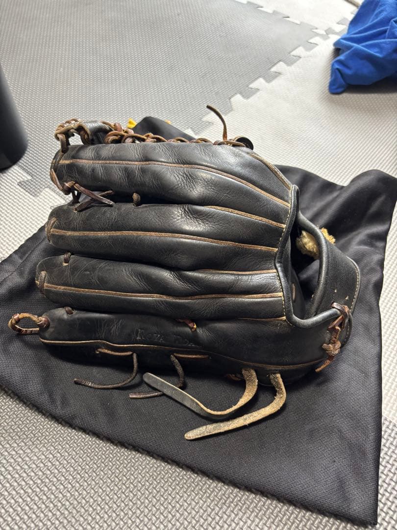 Asics 硬式野球グローブ 黒