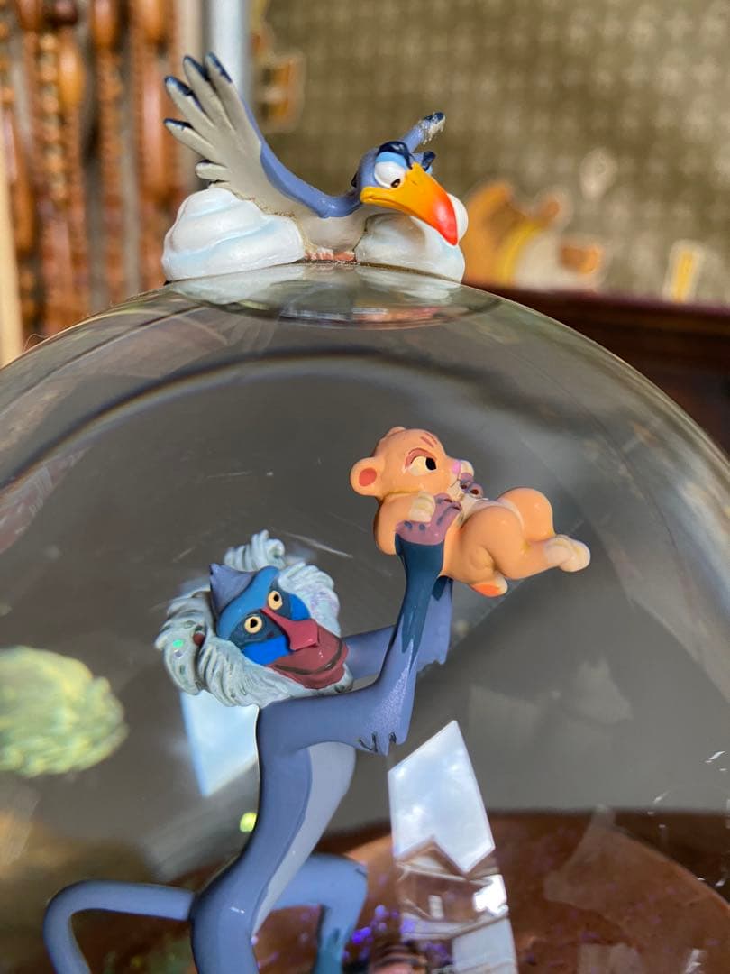 25周年記念限定品　ライオンキングキング・スノーグローブ　オルゴール　レア