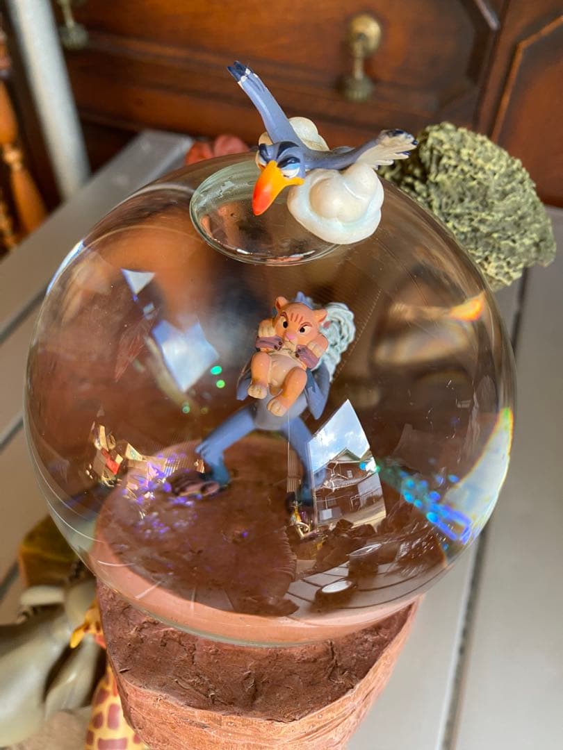 25周年記念限定品　ライオンキングキング・スノーグローブ　オルゴール　レア