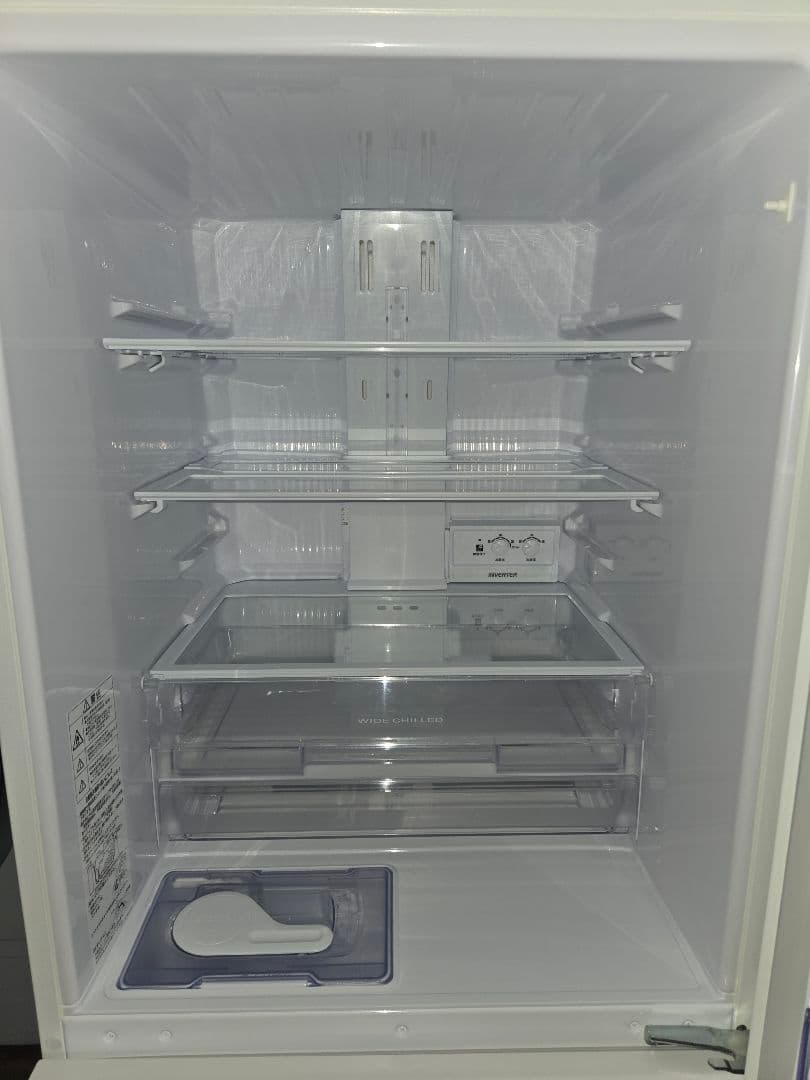 090905 三菱　ノンフロン冷凍冷蔵庫 MR-C33J-W