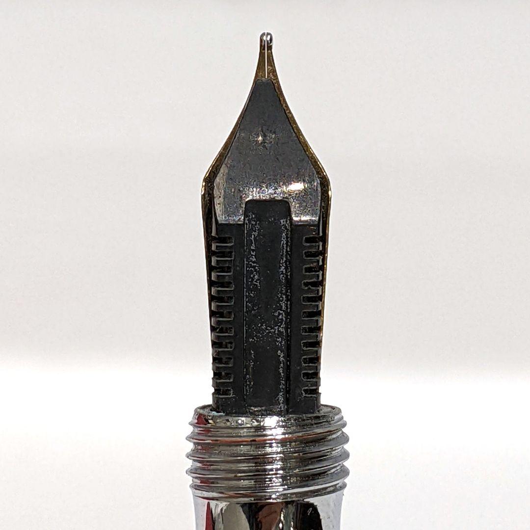 金星 GOLD STAR 万年筆 18K 750 ニワトリ ゴールド ブルー