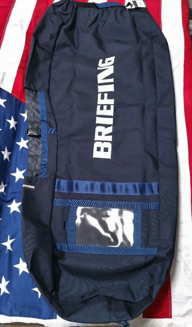 新品　ブリーフィング　トラベルケース　ネイビー