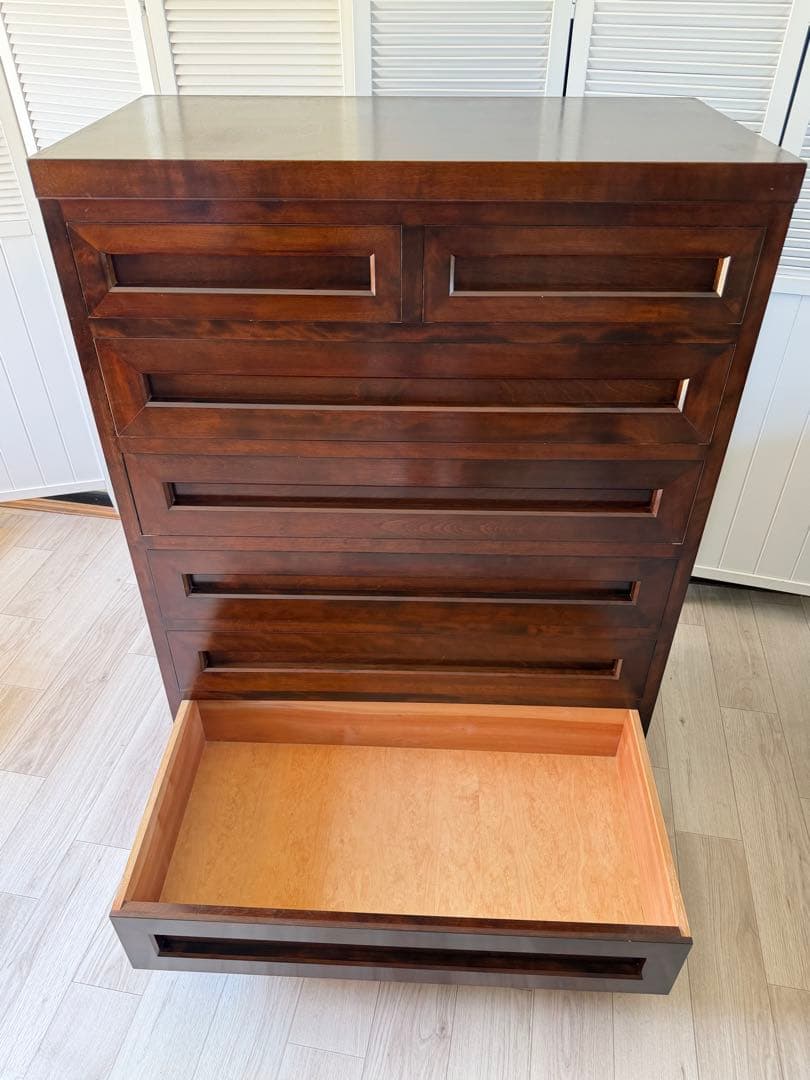 松本民芸家具 ミズメザクラ 無垢材 高山式 D-30型 整理タンス