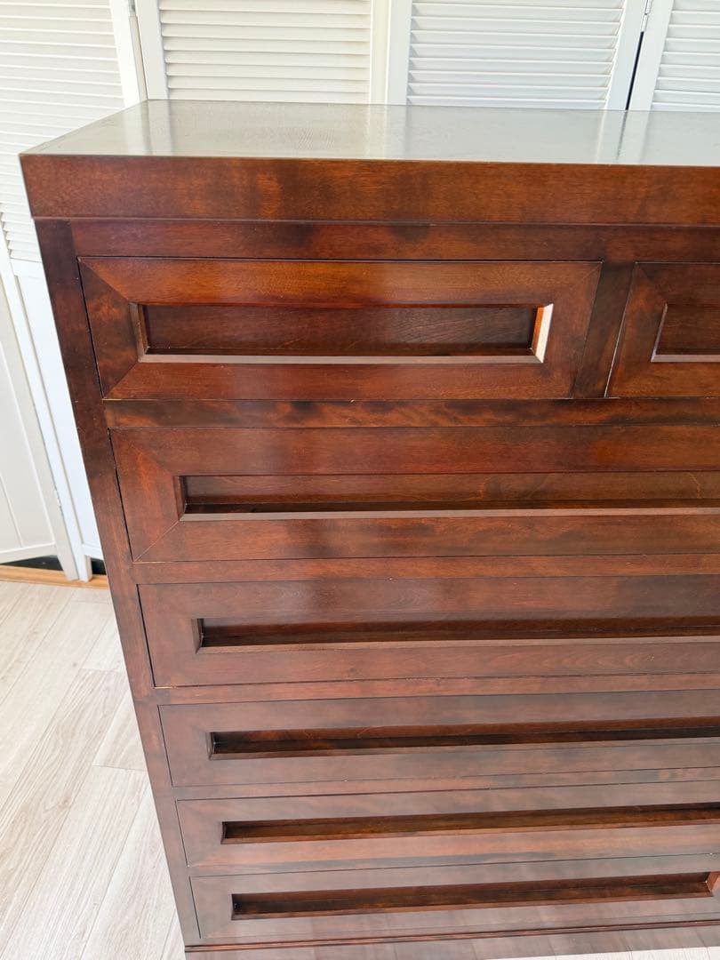 松本民芸家具 ミズメザクラ 無垢材 高山式 D-30型 整理タンス