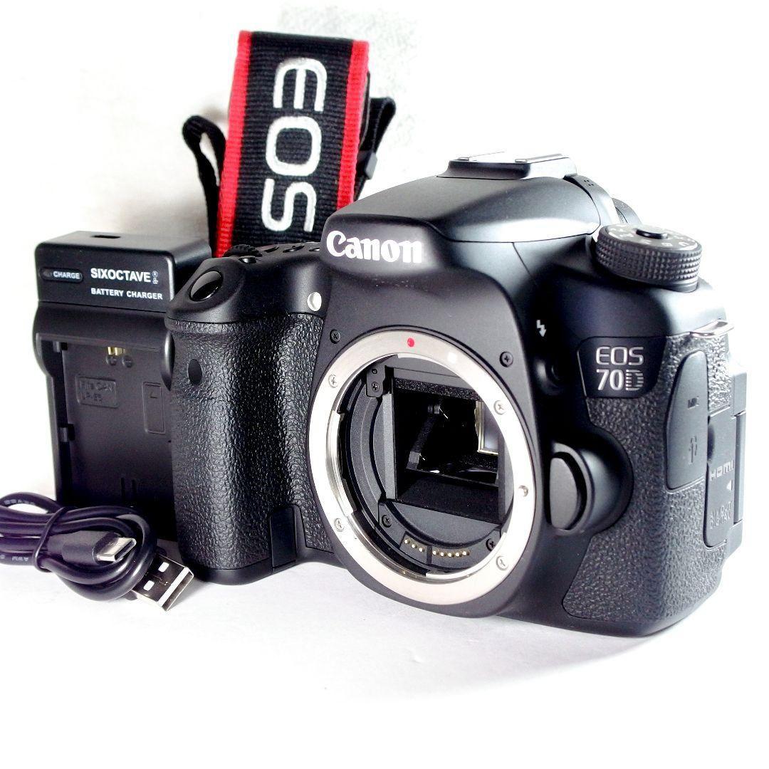 極上完動美品 Canon EOS 70D wi-fi搭載！