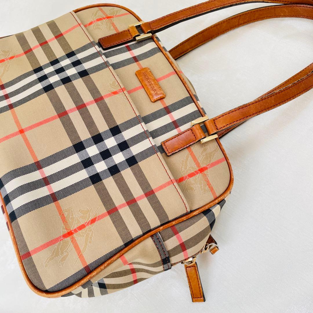 BURBERY LONDON ハンドバッグ　トートバッグ　ノバチェック