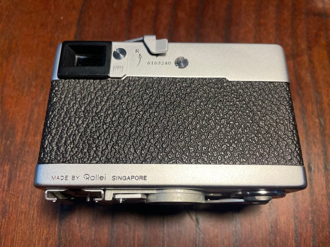 【極美品】Rollei 35 コンパクトフィルムカメラ昭和レトロ電池アダプタ付き