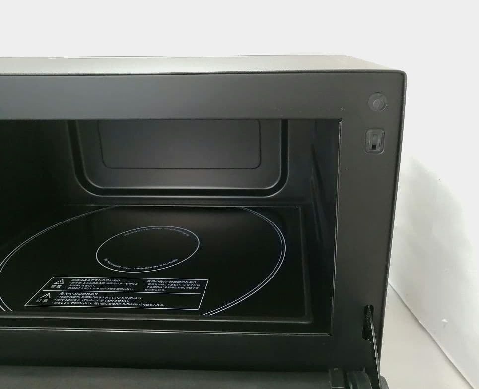 バルミューダデザイン　オーブンレンジ　ブラック　21年製　016