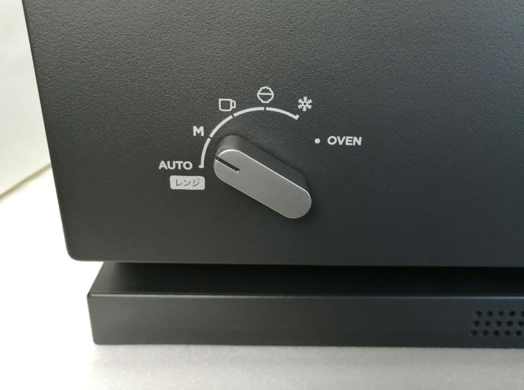 バルミューダデザイン　オーブンレンジ　ブラック　21年製　016