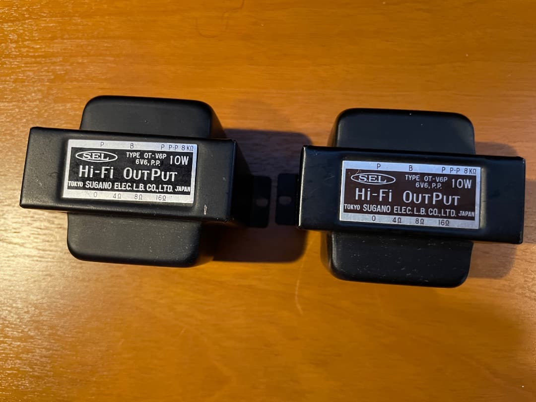 アンプ SEL Hi-Fi OUTPut OT-V6P 10W