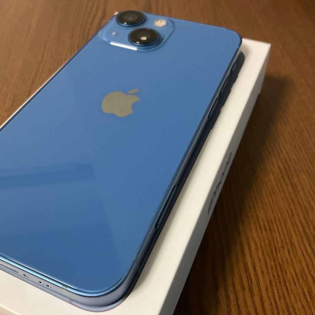 [限定価格] iPhone 13 mini 128GB ブルー ほぼ新品