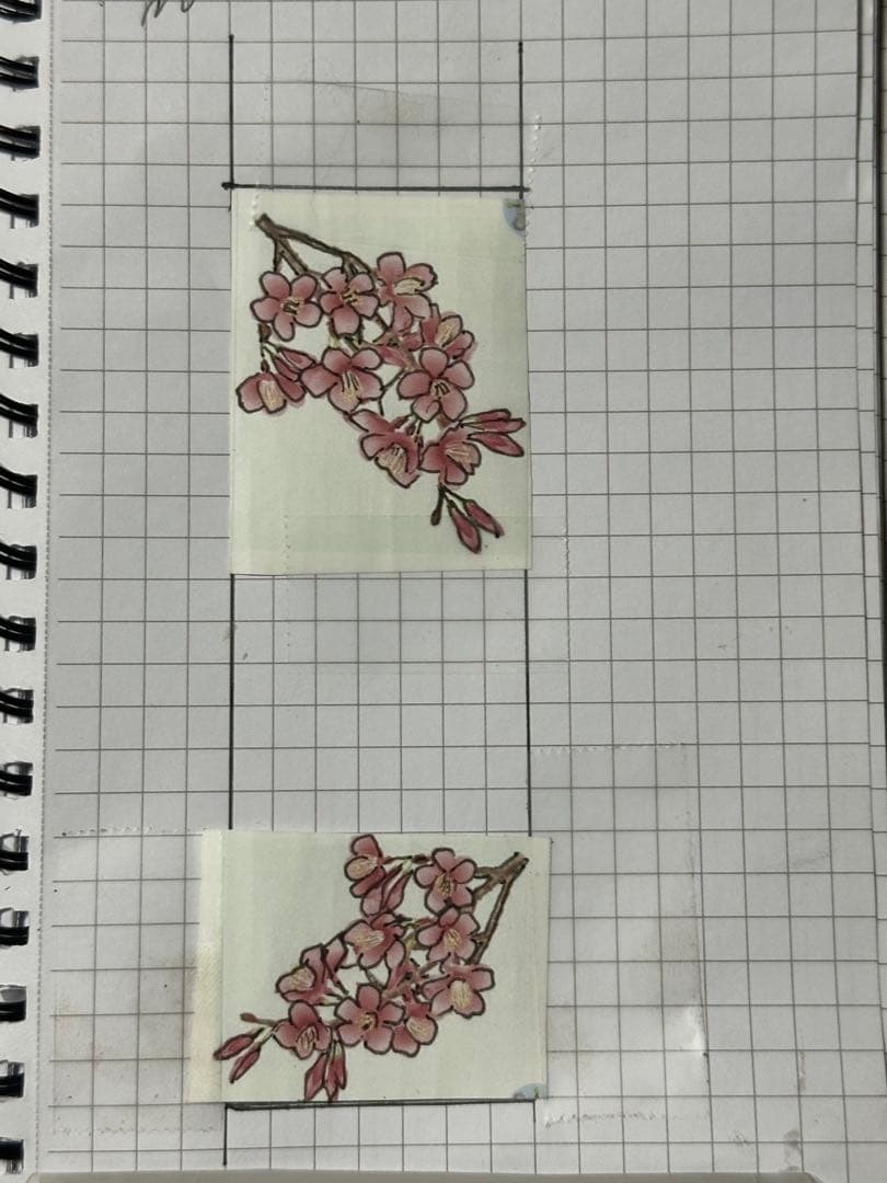 めいオレンズネロ0.3mm螺鈿(0.5mmに変更)