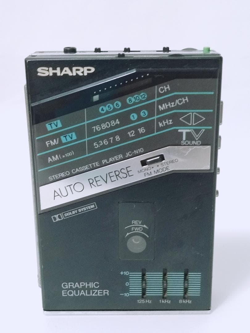 SHARP シャープ JC-N10 ステレオヘッドホンカセットプレーヤー