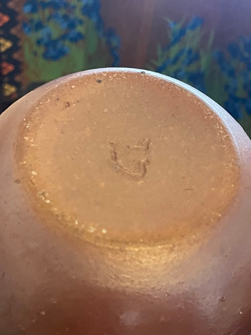 美品　作家物　備前焼　花瓶　一輪挿し　陶器製 手作り陶器　花器5点セット