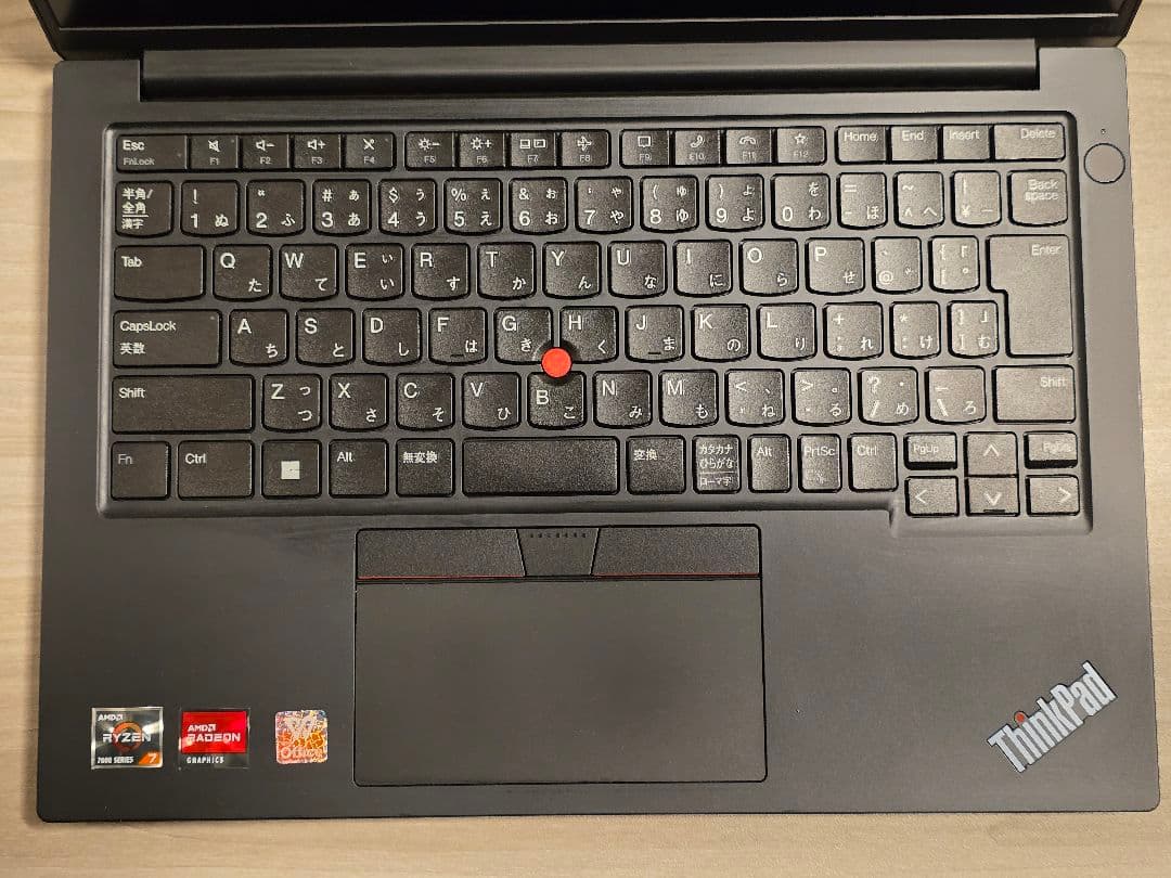 Lenovo ThinkPad E14 Gen5 R7メモリ24GB