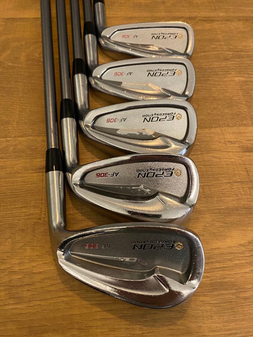 や*さ様 エポン EPON AF-306 アイアン5本セット （♯6〜♯PW）