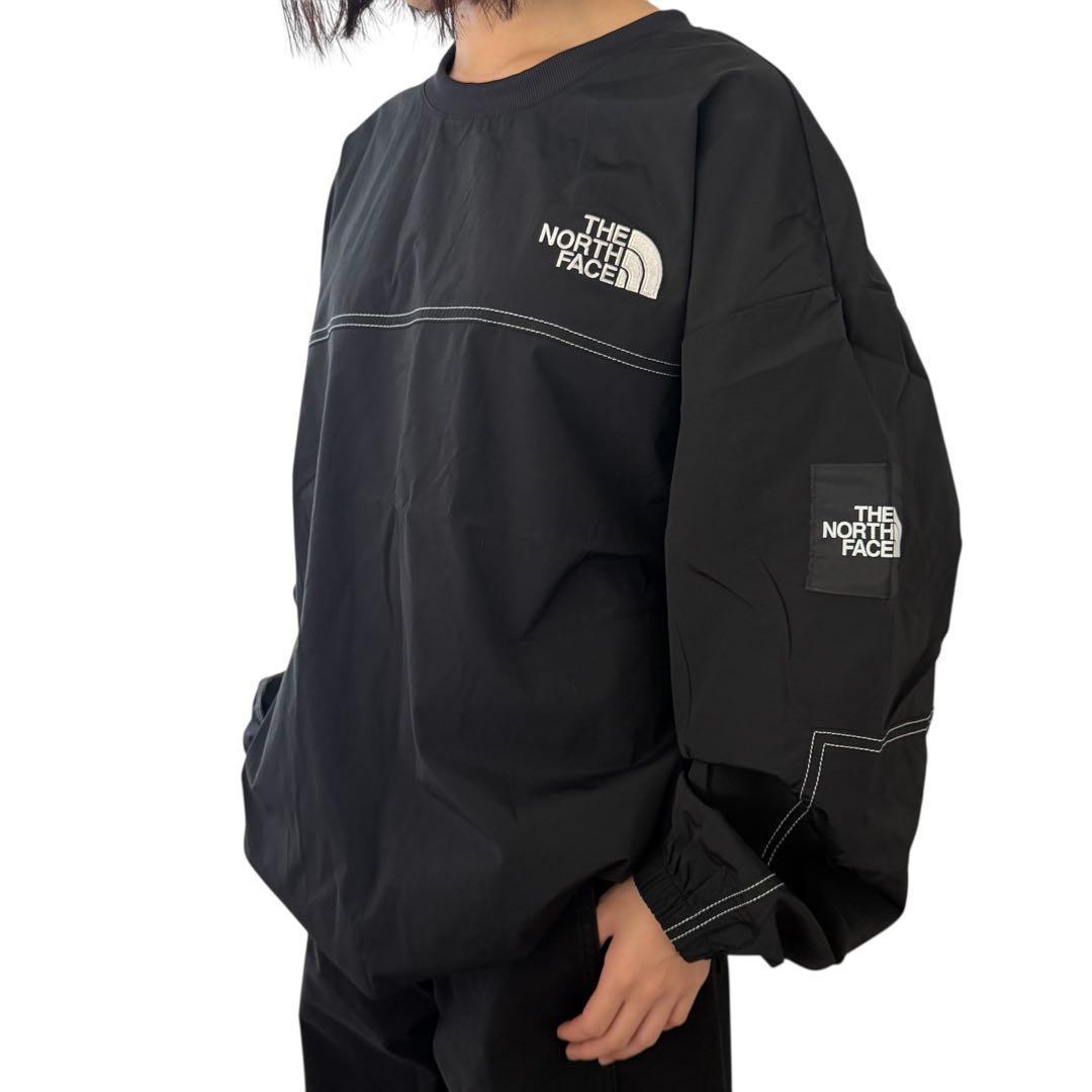 【ノースフェイス】アルバニークルーネック＊黒 ＊L ＊韓国限定＊新品