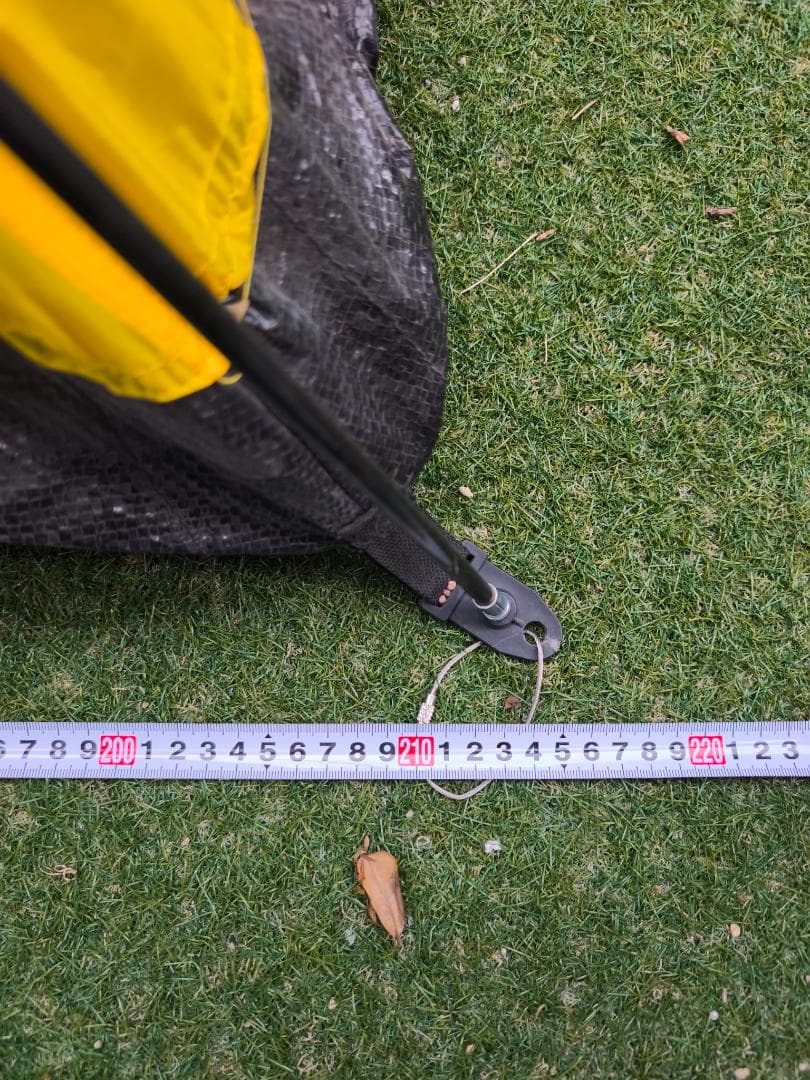 MARATHON DES SABLES ULTRA イエロー テント